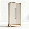 Wooden storage cabinet with a stylish design - 80 x 40 x 180cm