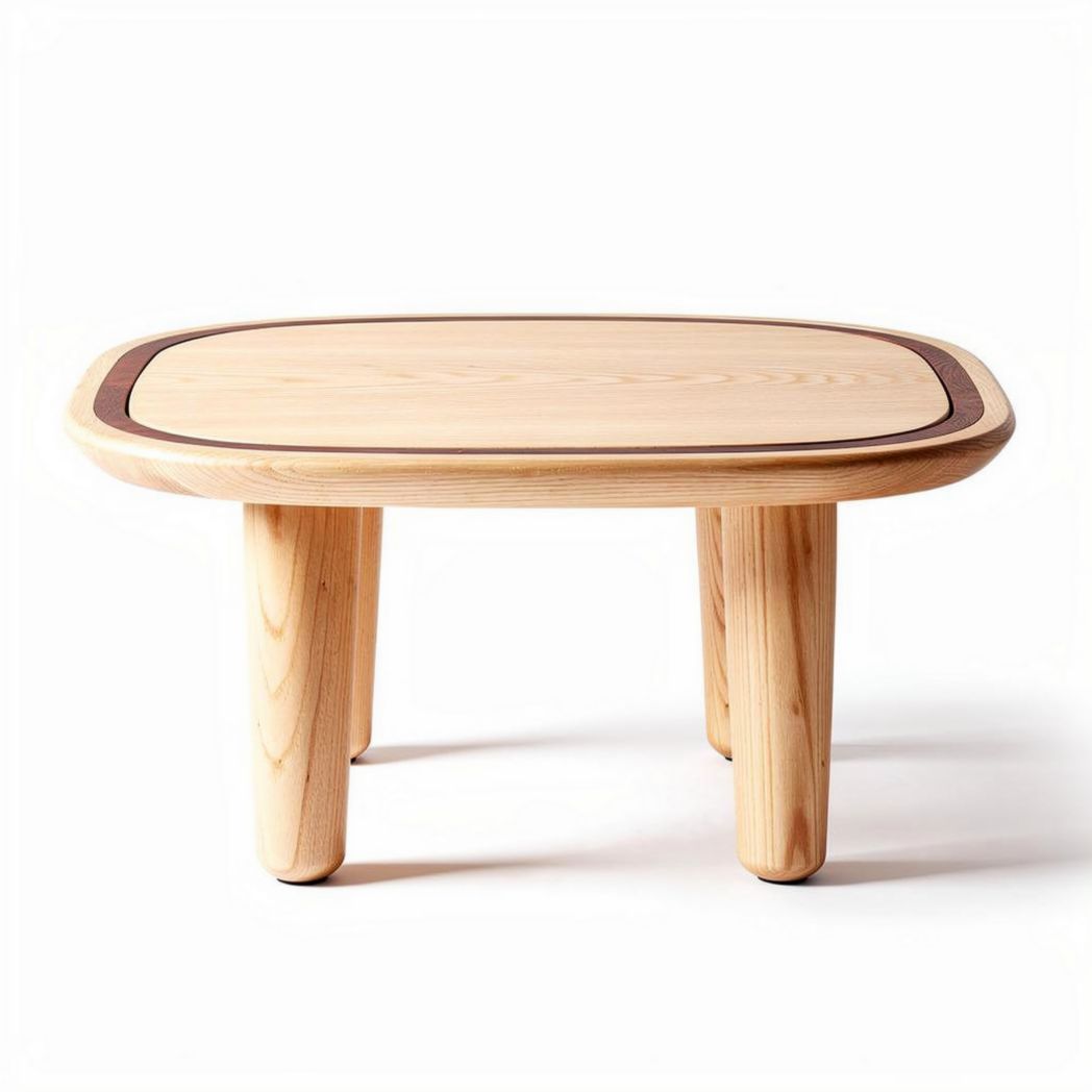 Wooden coffee table for living room use - 40 x 40 x 30cm